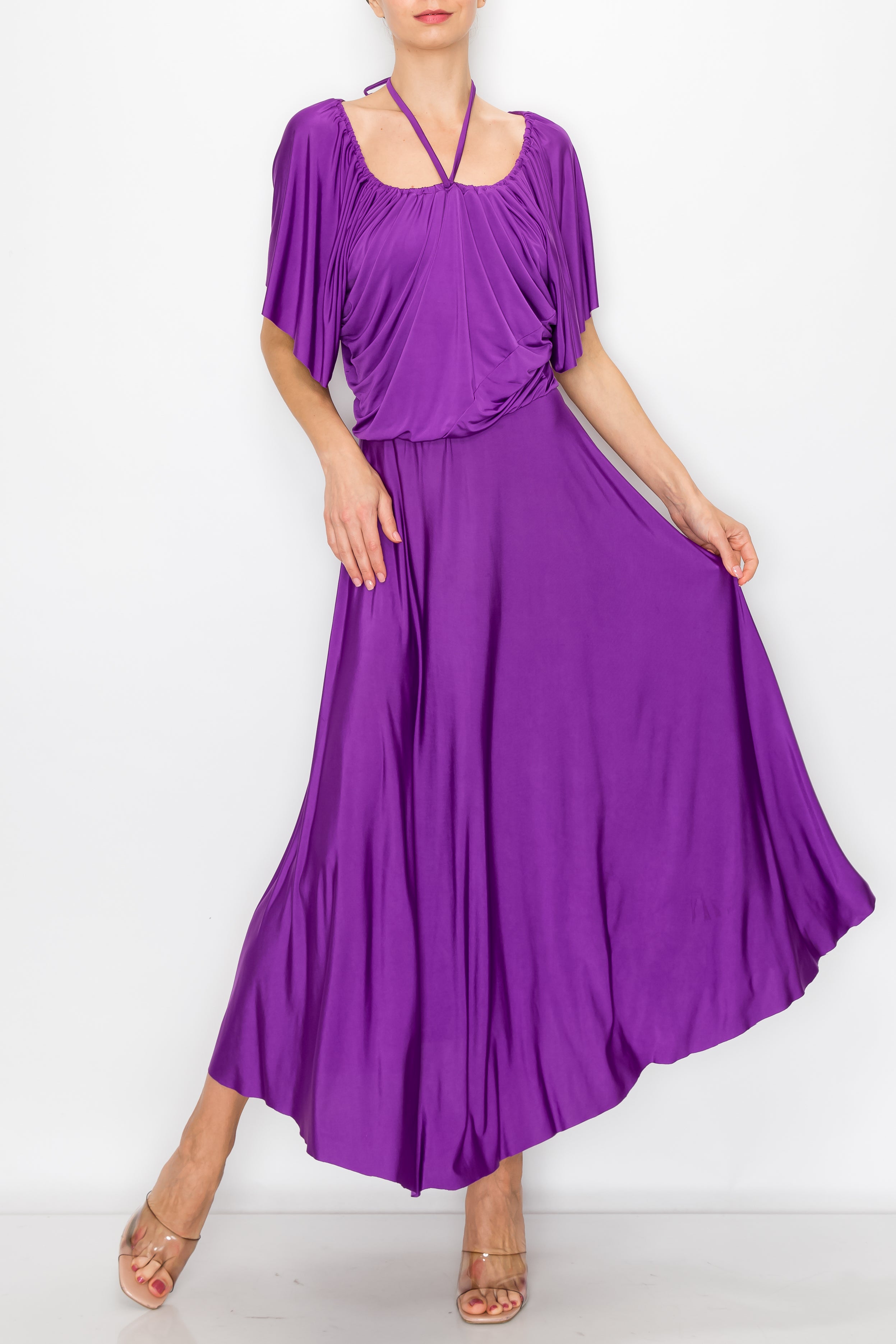 bliss dresses twin falls Dress Colour:Orange sparkling gown outfit women SOLACE London Lydia Maxi Designed with a scoop