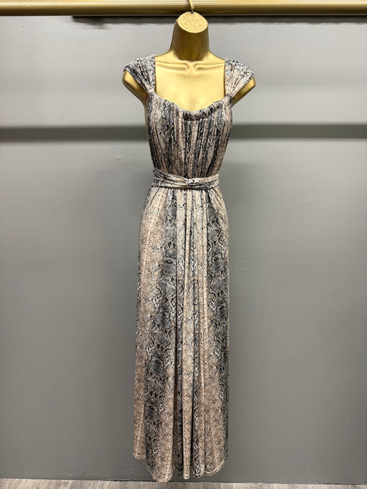 Dolce Maxi Dress – Snake Print (Transformable / Multi-Way)