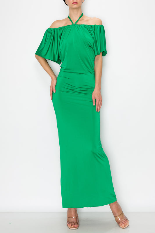 The Bloom Maxi Dress Fitted