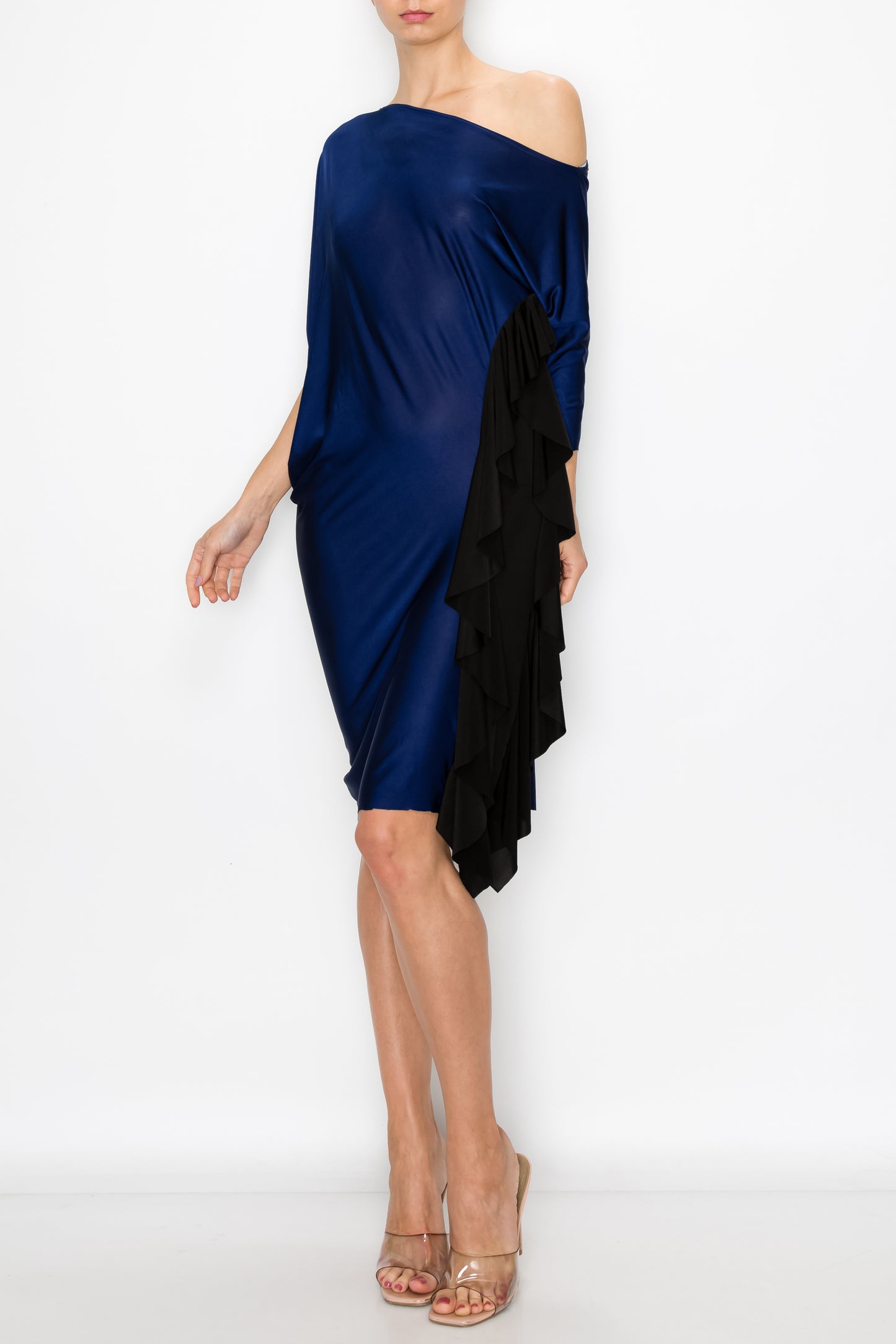 The Icon Navy Dress Transformable
