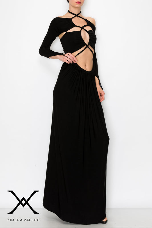 The Criss Cross Maxi Dress XimenaValero