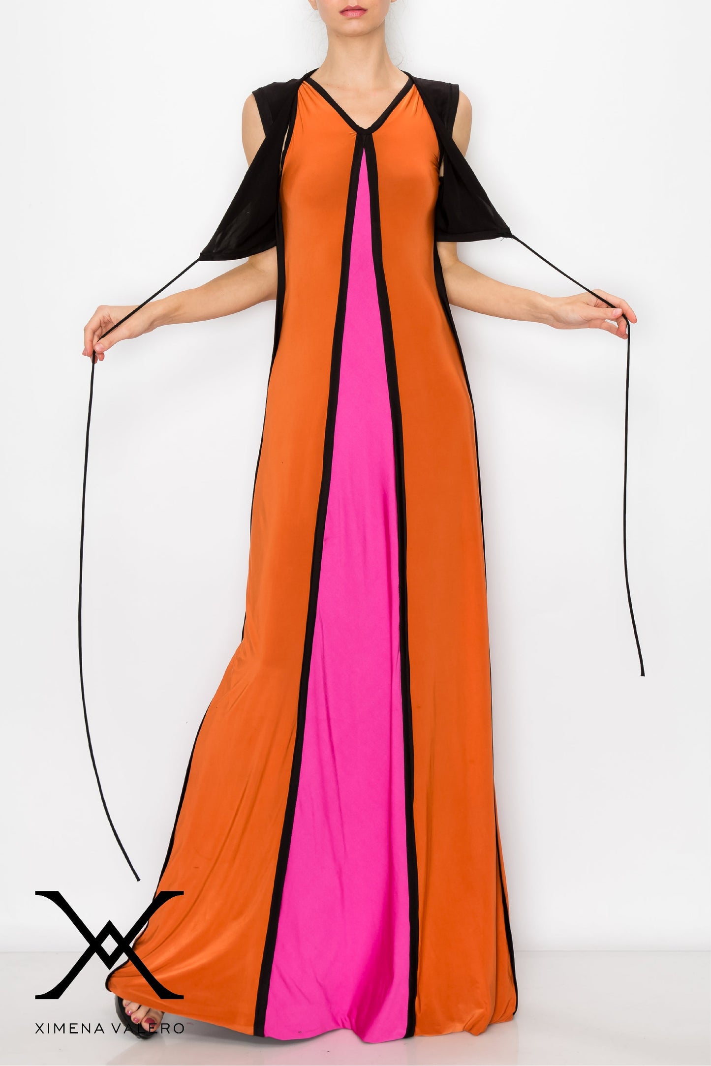 The Swag Maxi Gown Reversible Transformable XimenaValero