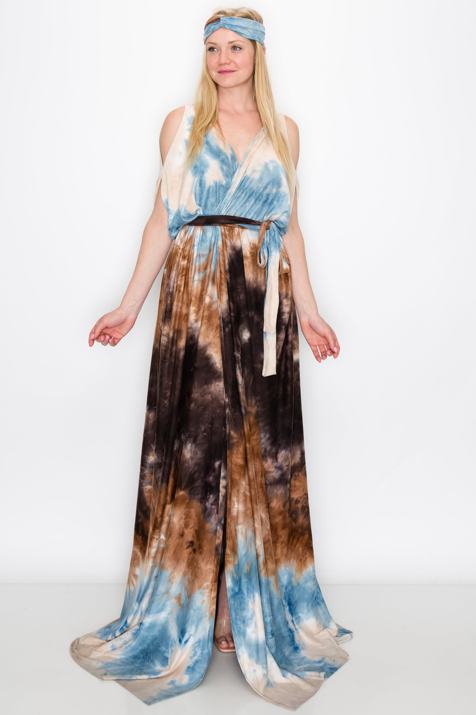 The Wrap Maxi Dress Transformable XimenaValero